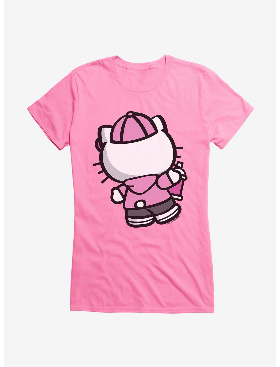 Hello Kitty Pink Back  Girls T-Shirt, , hi-res