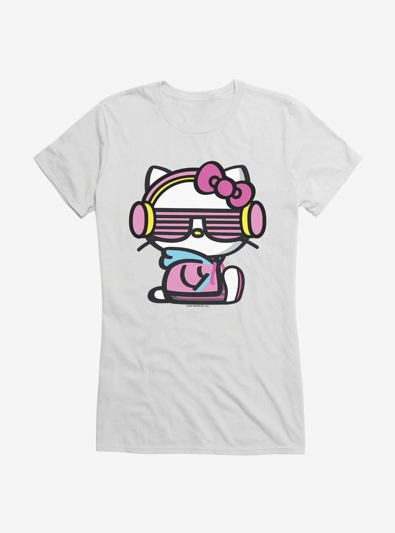 Hello Kitty Shutter Sunnies  Girls T-Shirt, WHITE, hi-res