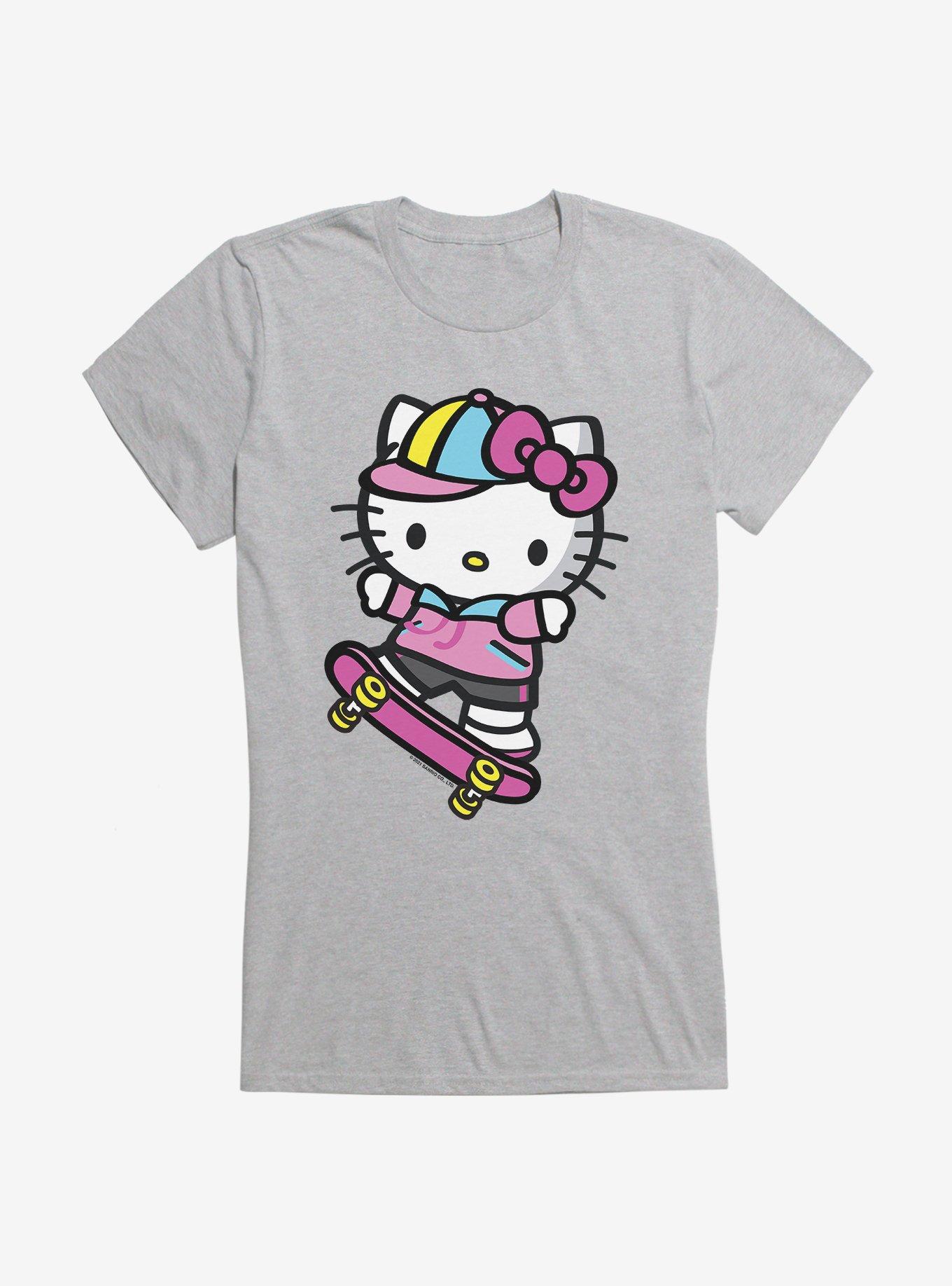 Hello Kitty Skateboard Girls TShirt Hot Topic