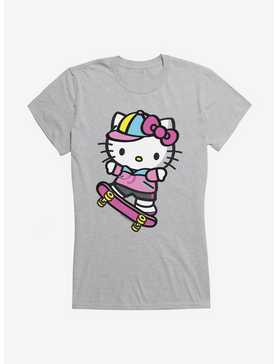 Hello Kitty Skateboard  Girls T-Shirt, , hi-res