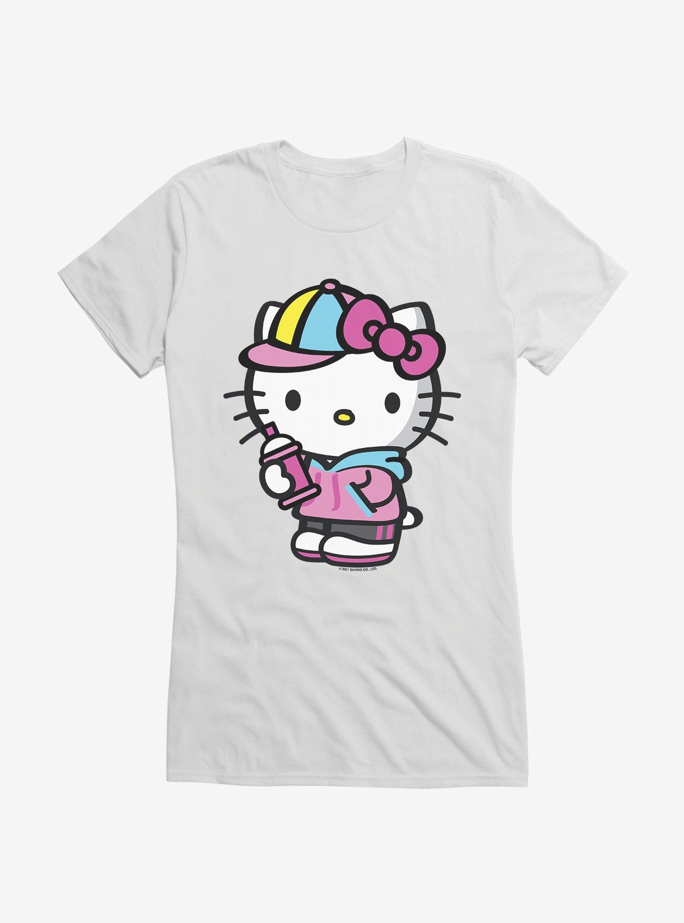 Hello Kitty Spray Can Front Girls T-Shirt | Hot Topic