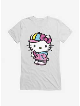 Hello Kitty Spray Can Front  Girls T-Shirt, , hi-res