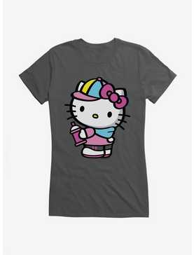 Hello Kitty Spray Can Side  Girls T-Shirt, , hi-res