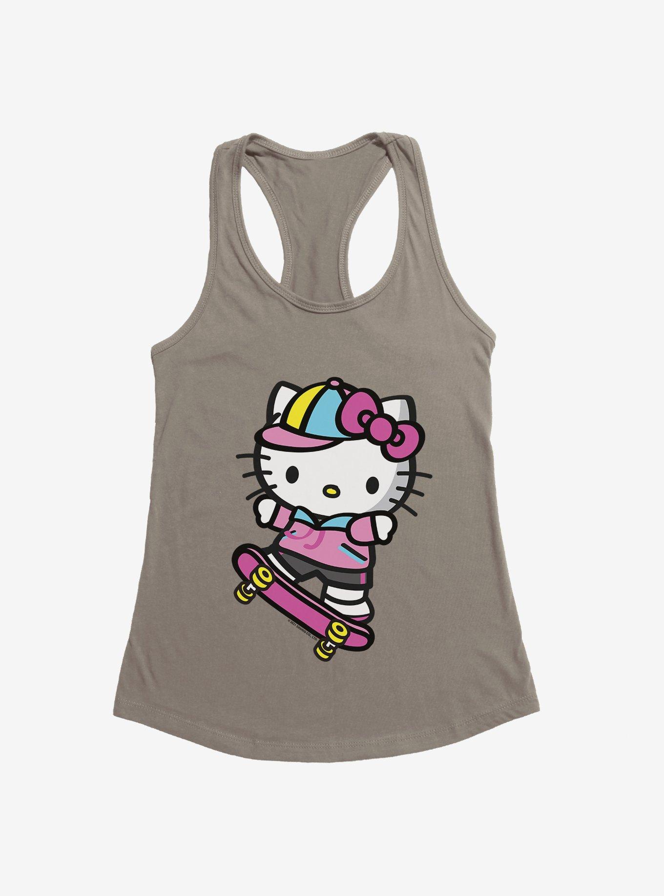 Hello Kitty Skateboard  Girls Tank, , hi-res