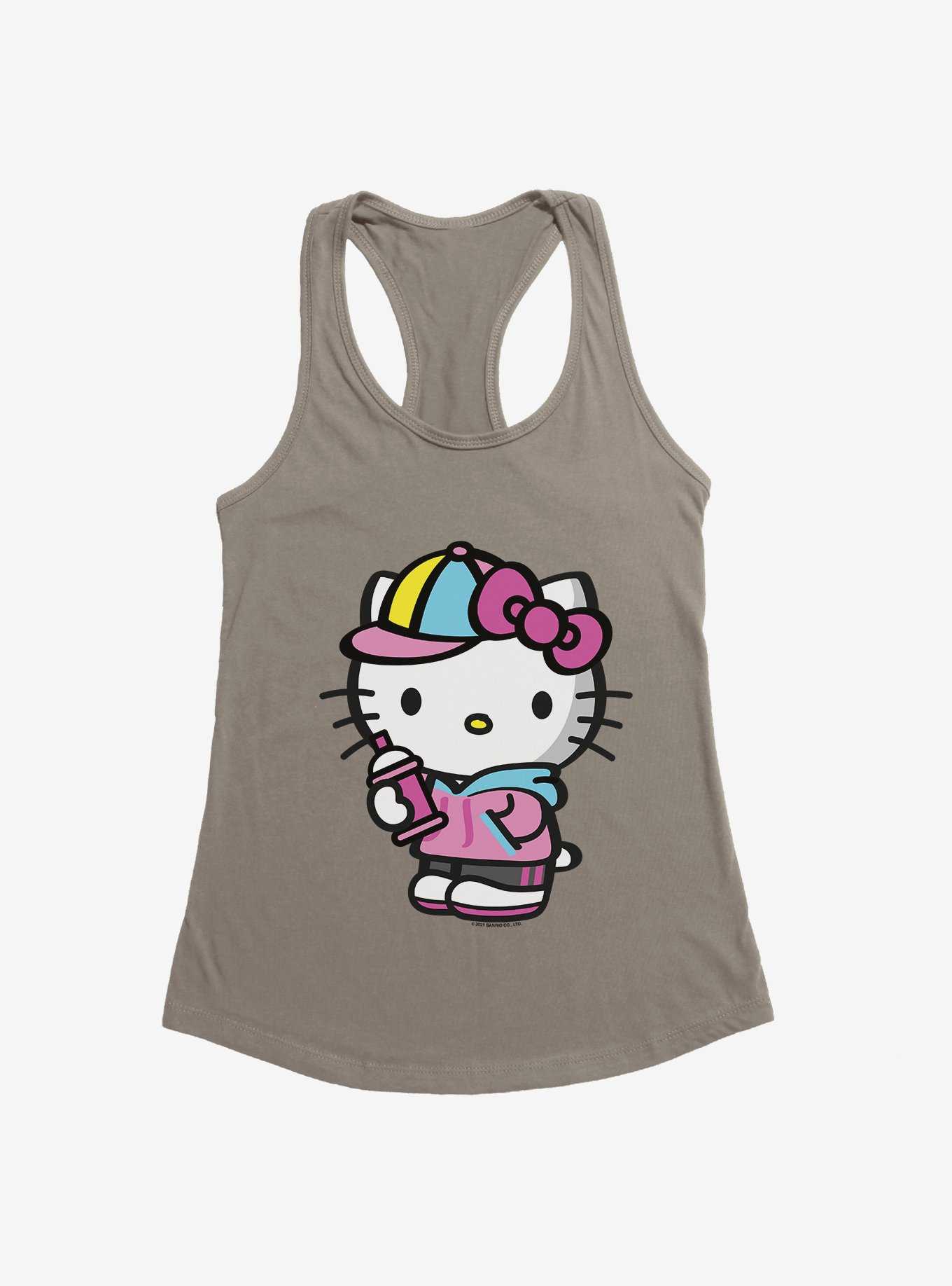 Hello Kitty Spray Can Front  Girls Tank, , hi-res