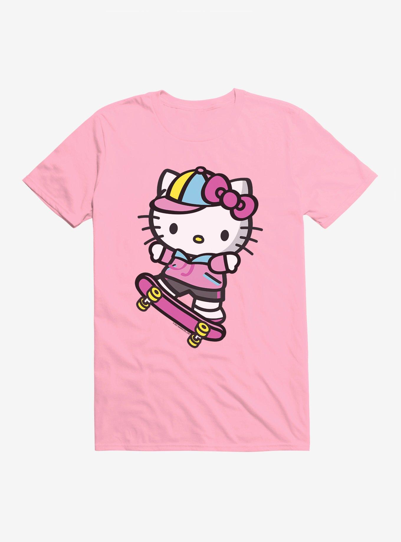 Hello Kitty Skateboard TShirt Hot Topic
