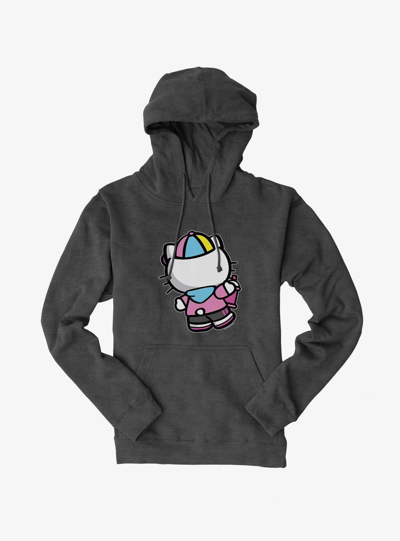 Hello Kitty Spray Can Back  Hoodie, , hi-res