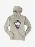 Hello Kitty Spray Can Front  Hoodie, OATMEAL HEATHER, hi-res