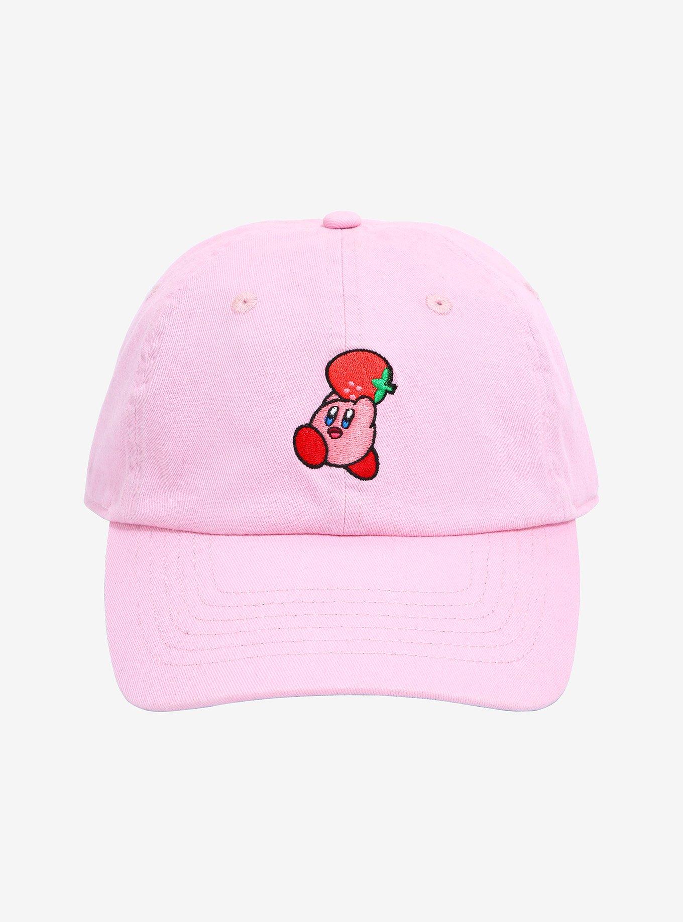 Kirby Embroidered Logo Pre-Curved Men's Ball Cap Hat