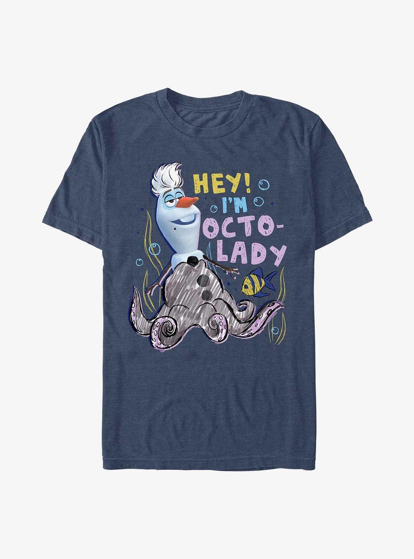 Disney Olaf Presents Octolady T Shirt