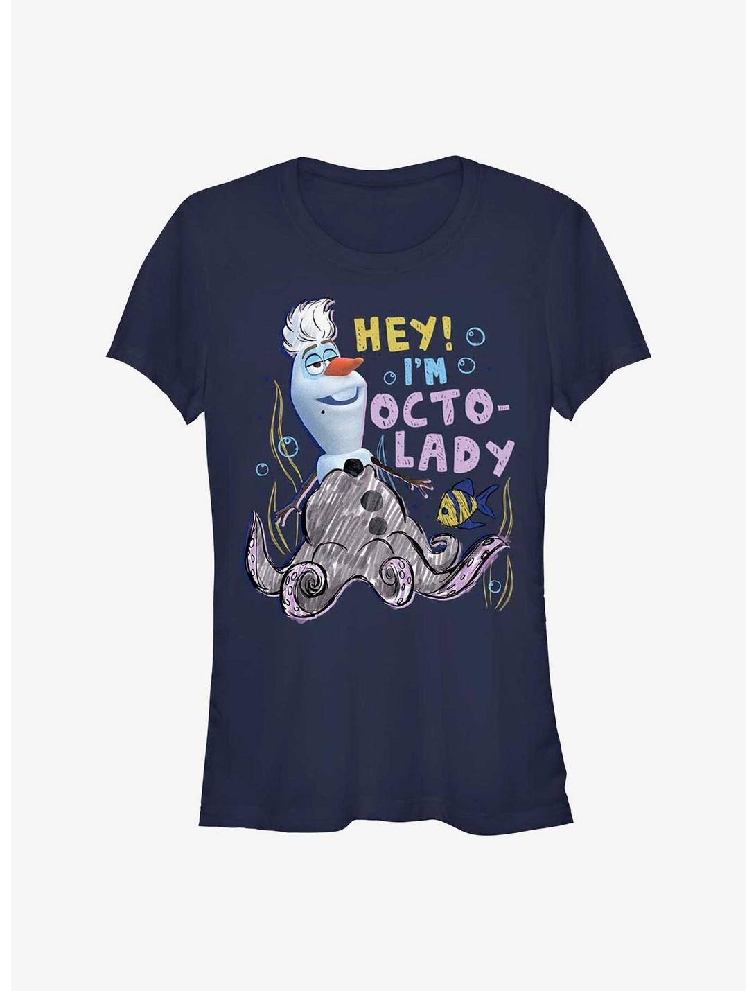 Disney Olaf Presents Octolady T-Shirt, NAVY, hi-res