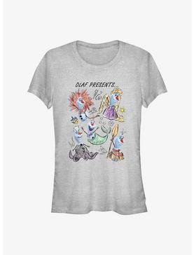 Disney Olaf Presents Outfit Group Girls T-Shirt, ATH HTR, hi-res