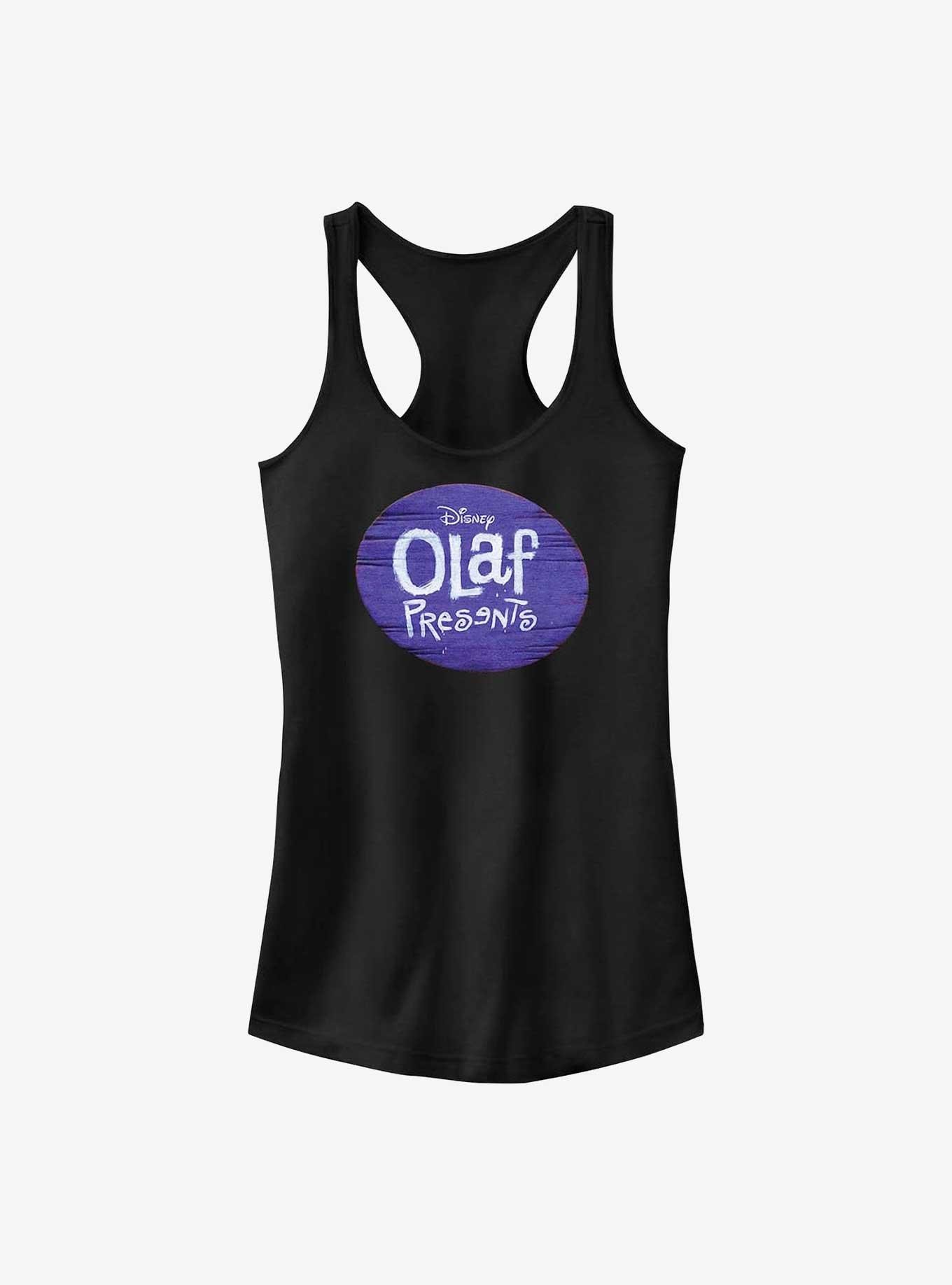 Disney Olaf Presents Presents Logo Girls Tank, , hi-res