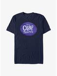 Disney Olaf Presents Presents Logo T-Shirt, NAVY, hi-res