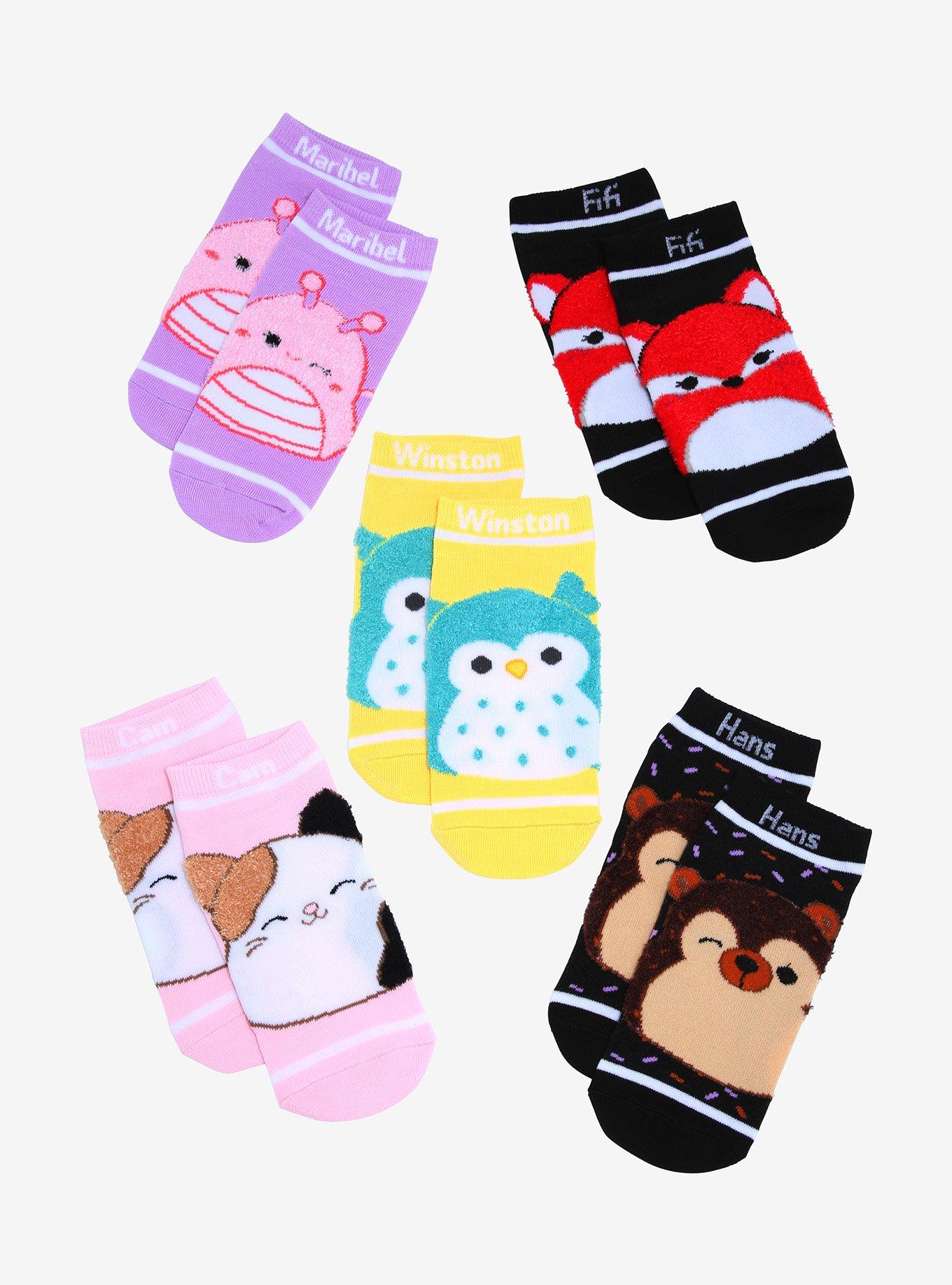 Squishmallows Character Portraits Sock Set , , hi-res