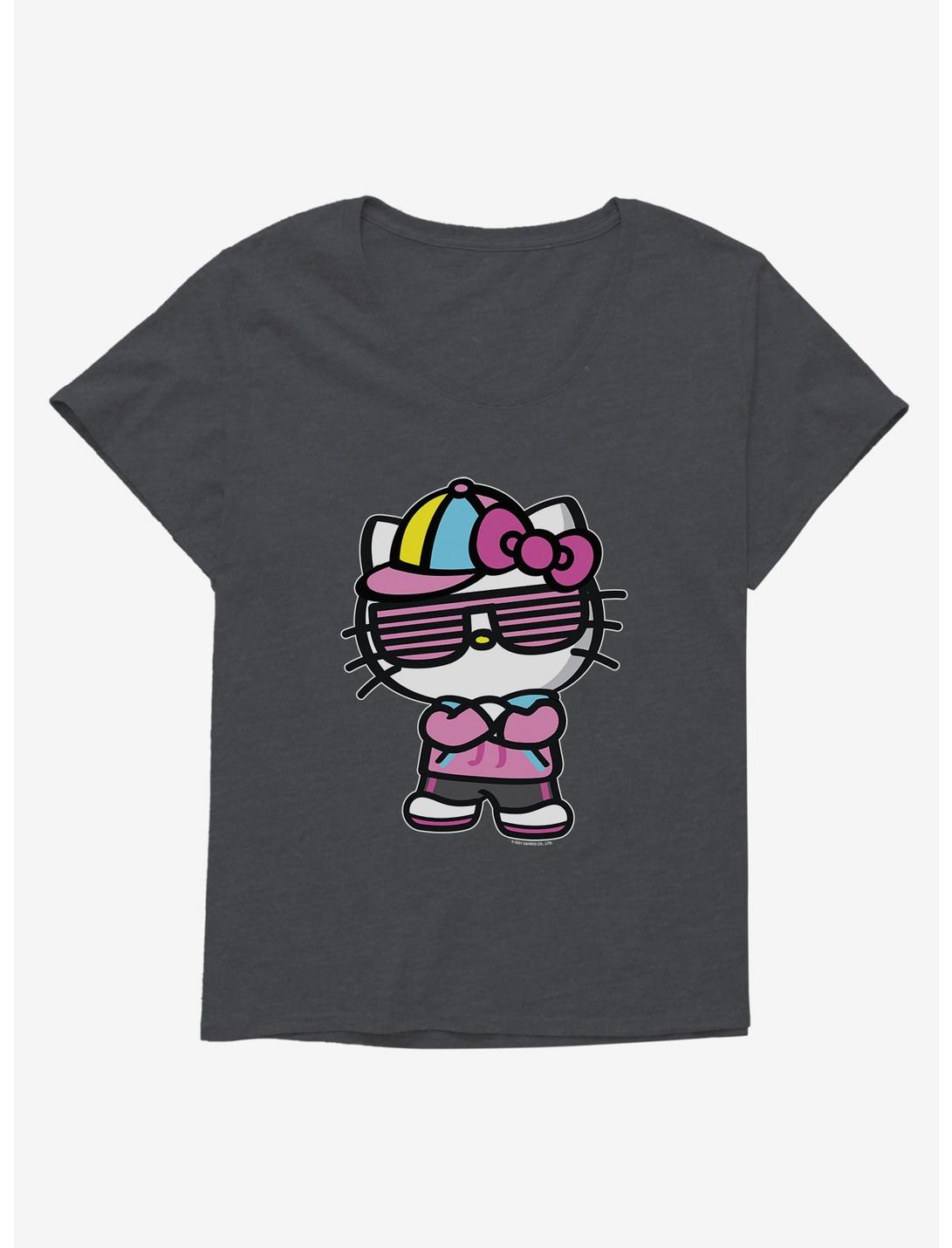 Hello Kitty Cool Kitty Girls T-Shirt Plus Size, , hi-res