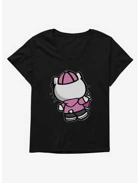 Hello Kitty Pink Back Girls T-Shirt Plus Size, , hi-res