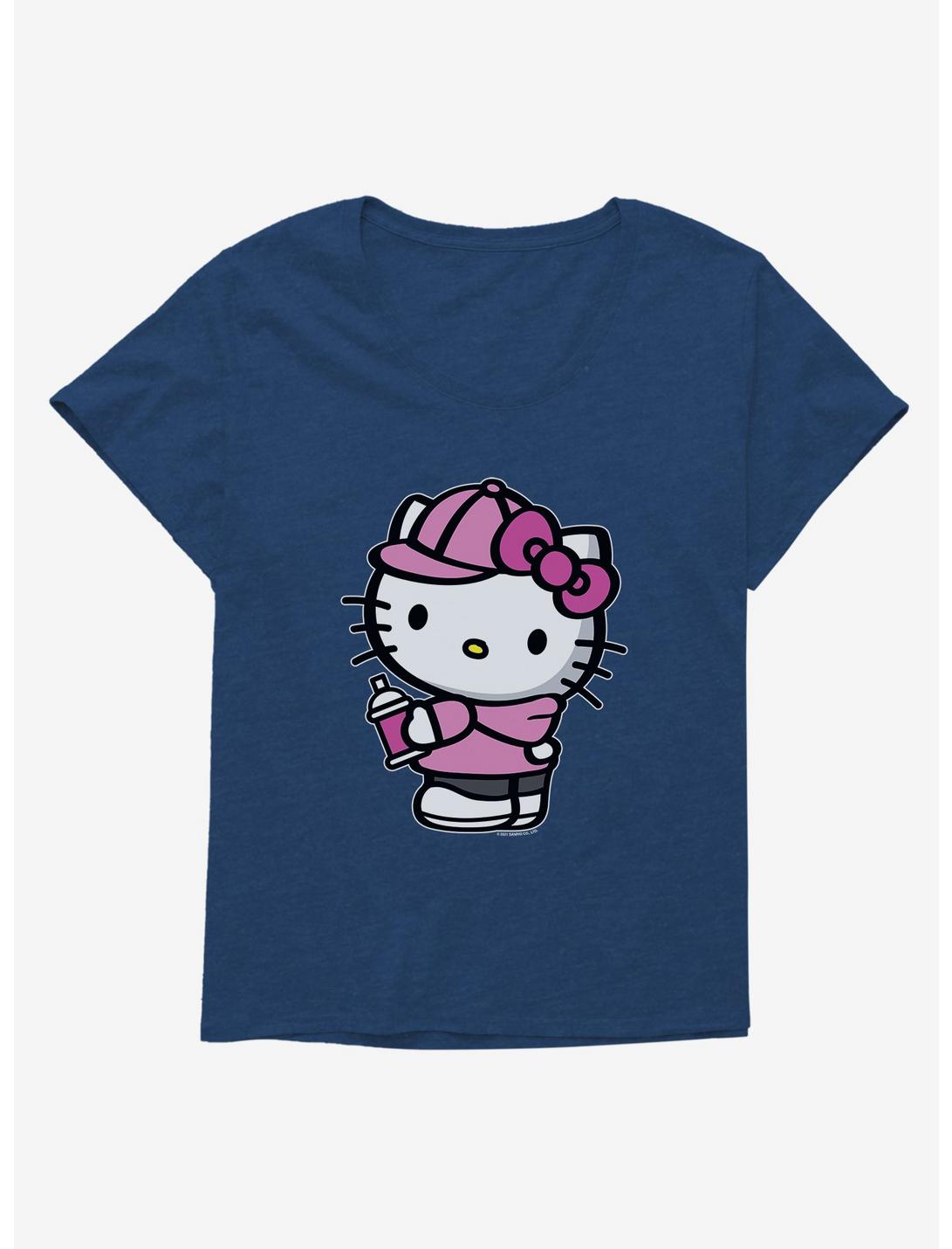 Hello Kitty Pink Side Girls T-Shirt Plus Size, , hi-res
