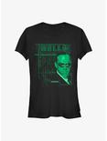 The Matrix Agent Smith Hello Girls T-Shirt, BLACK, hi-res