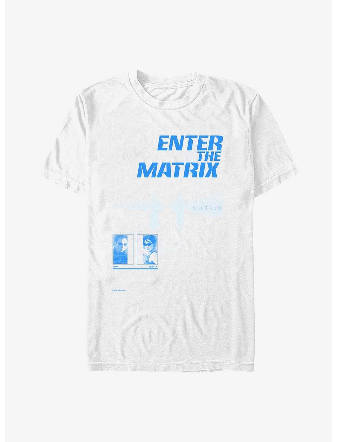 The Matrix Blue Pill Millennium T-Shirt, WHITE, hi-res