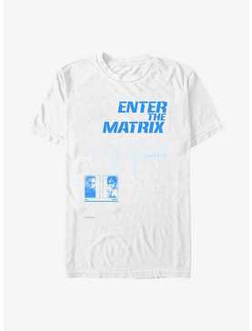 The Matrix Blue Pill Millennium T-Shirt, WHITE, hi-res