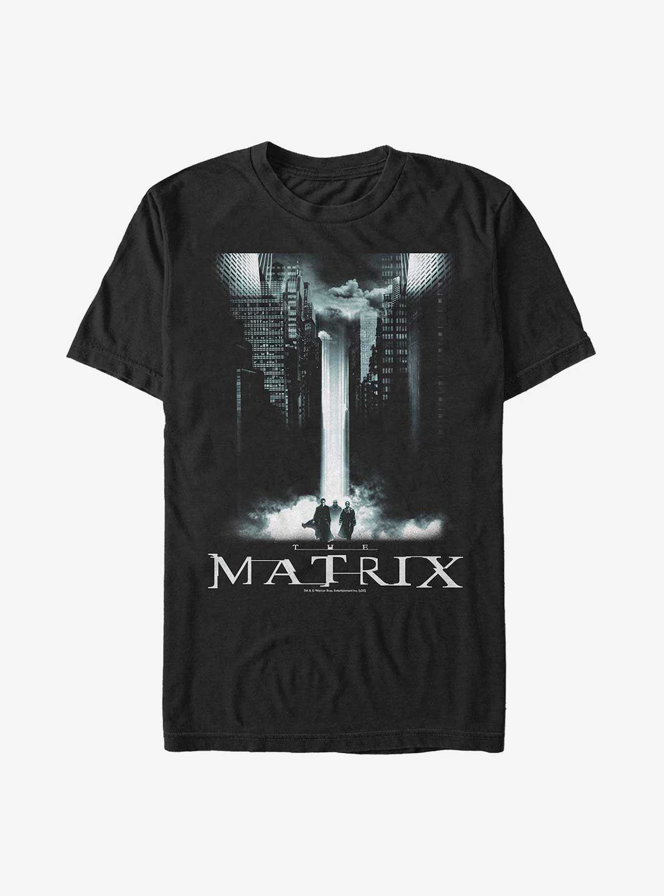 The Matrix Cityscape Poster T-Shirt, , hi-res