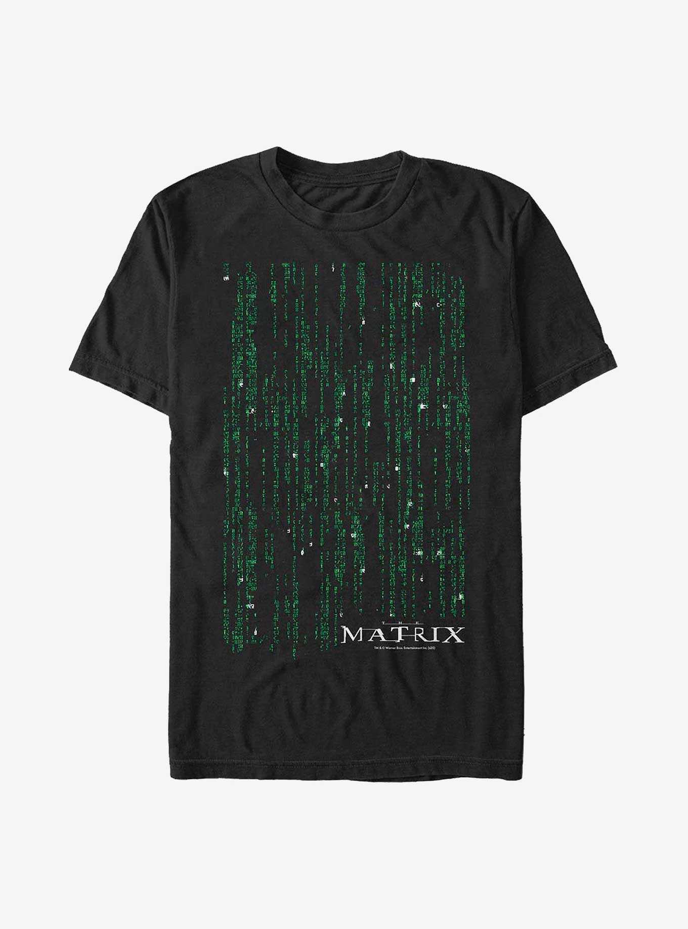 The Matrix Encyrpted T-Shirt, , hi-res