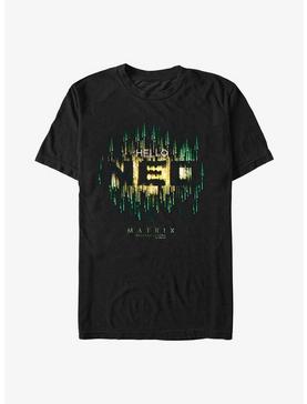 The Matrix Hello Neo T-Shirt, , hi-res