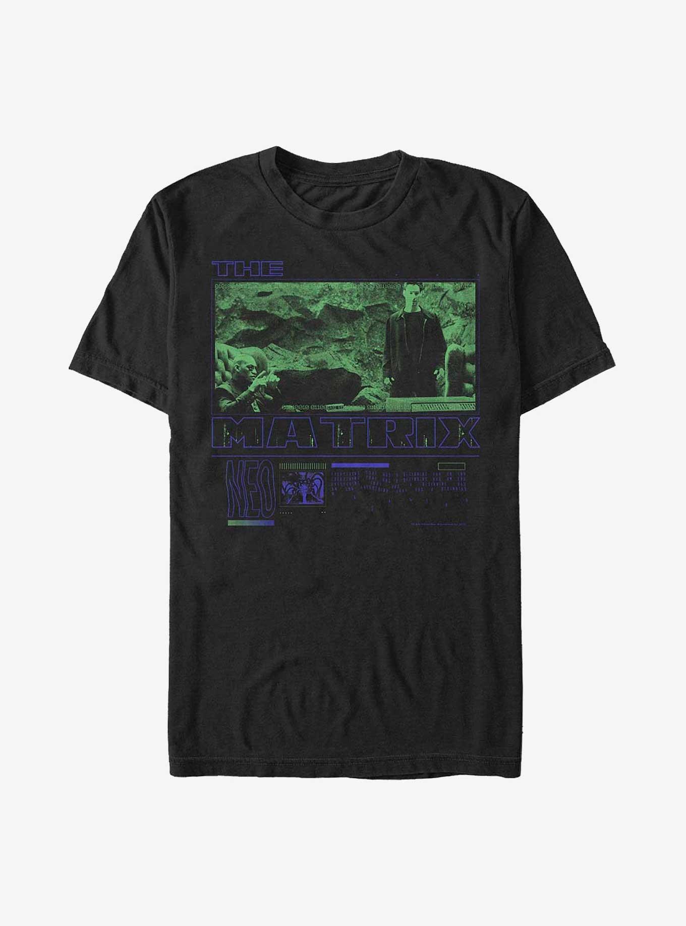 The Matrix Infomatrix T-Shirt, BLACK, hi-res