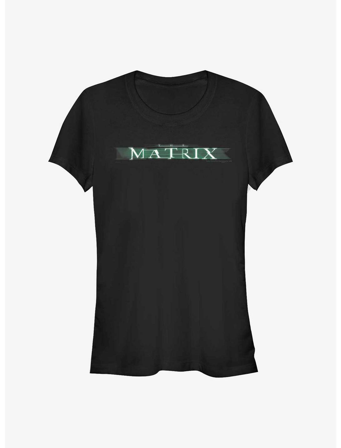 The Matrix Matrix Basic Logo Girls T-Shirt, BLACK, hi-res