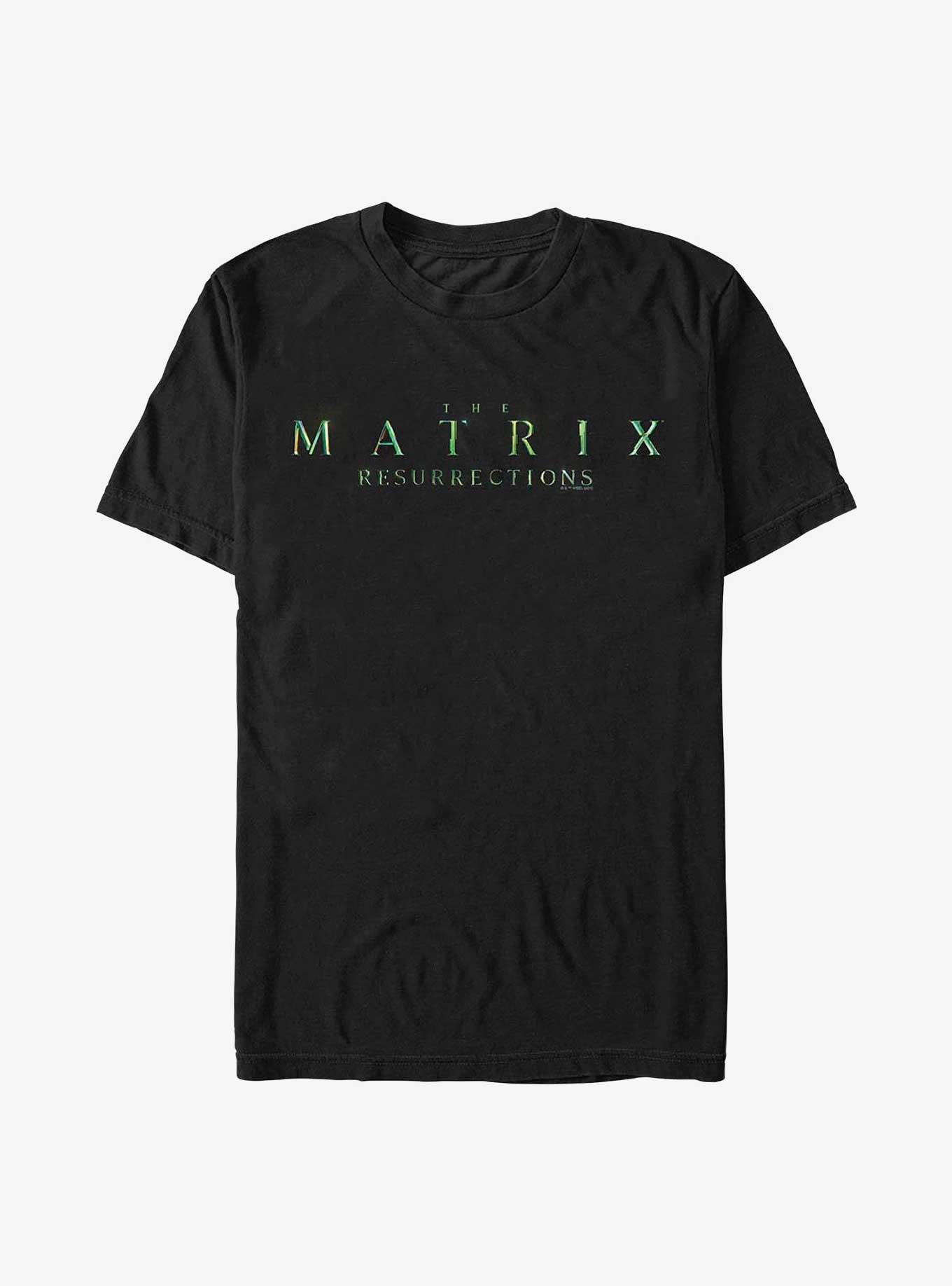The Matrix Matrix Four Logo T-Shirt, BLACK, hi-res
