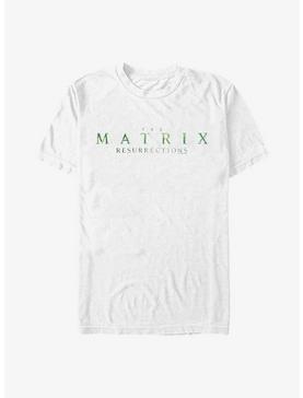 The Matrix Matrix Four Logo T-Shirt, WHITE, hi-res