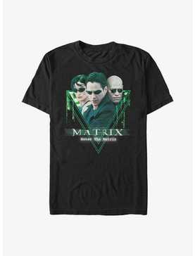 The Matrix Matrix Triangle T-Shirt, , hi-res