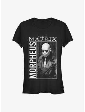 The Matrix Morpheus Hero Shot Girls T-Shirt, , hi-res