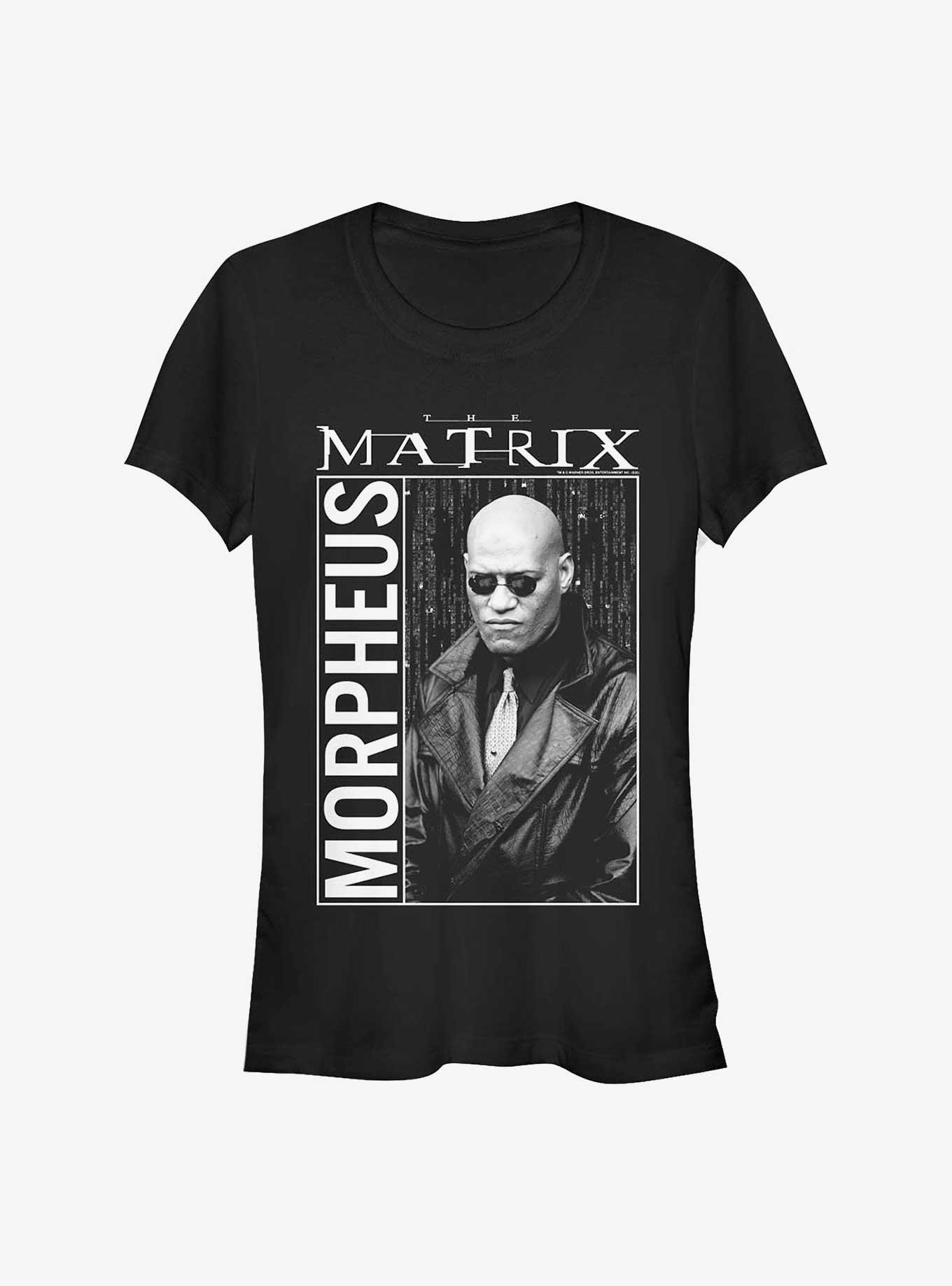 The Matrix Morpheus Hero Shot Girls T-Shirt, , hi-res