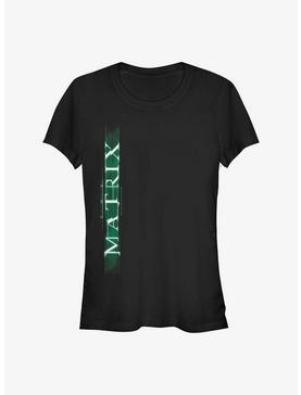 The Matrix Vertical Full Color Girls T-Shirt, BLACK, hi-res