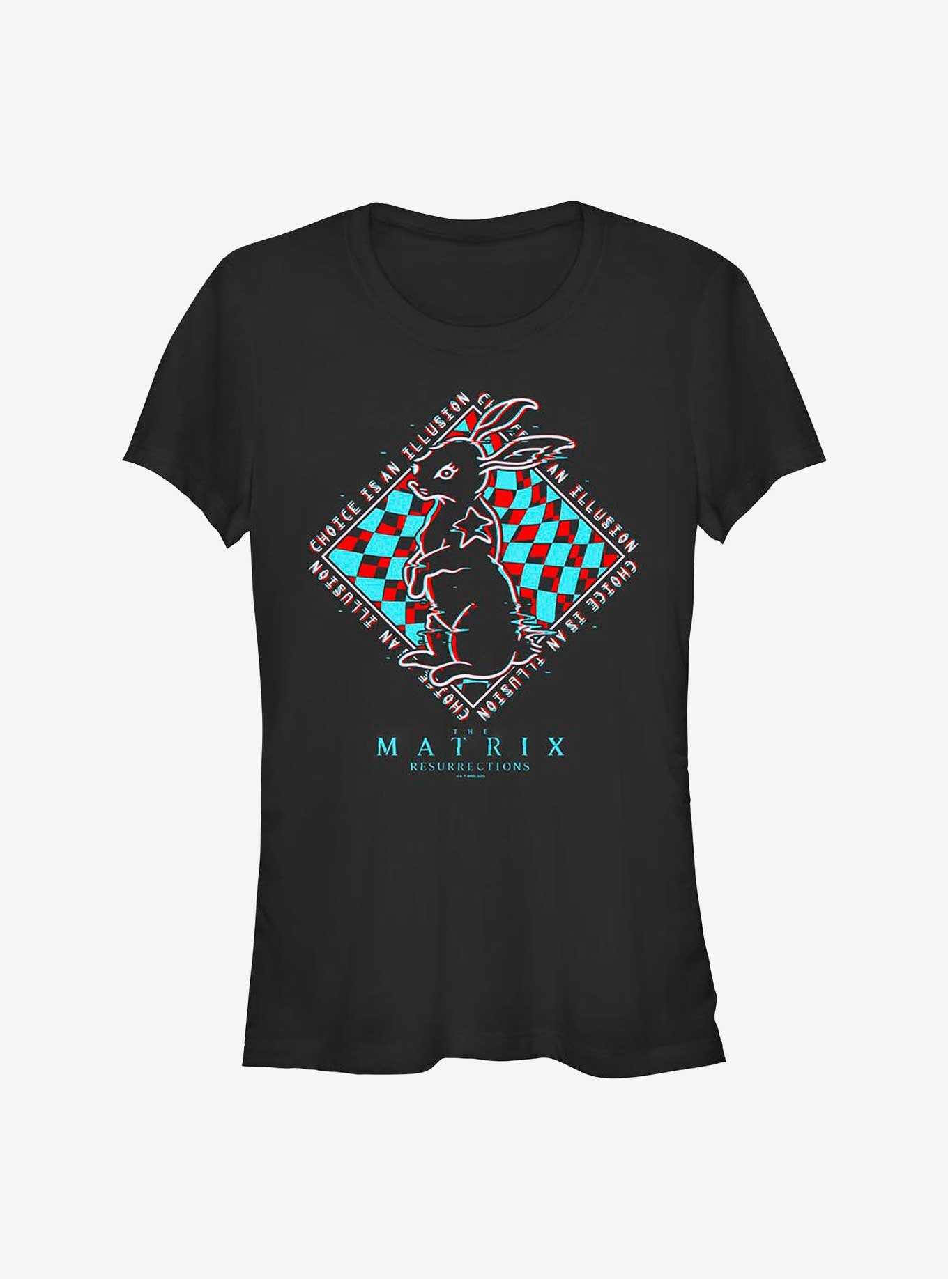 The Matrix White Rabbit Girls T-Shirt, , hi-res