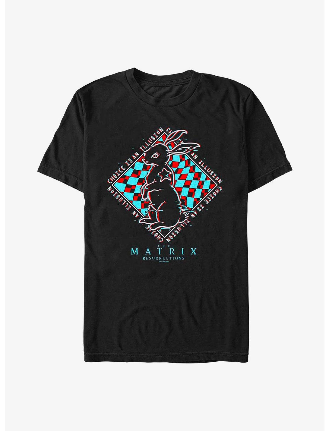 The Matrix White Rabbit T-Shirt, BLACK, hi-res
