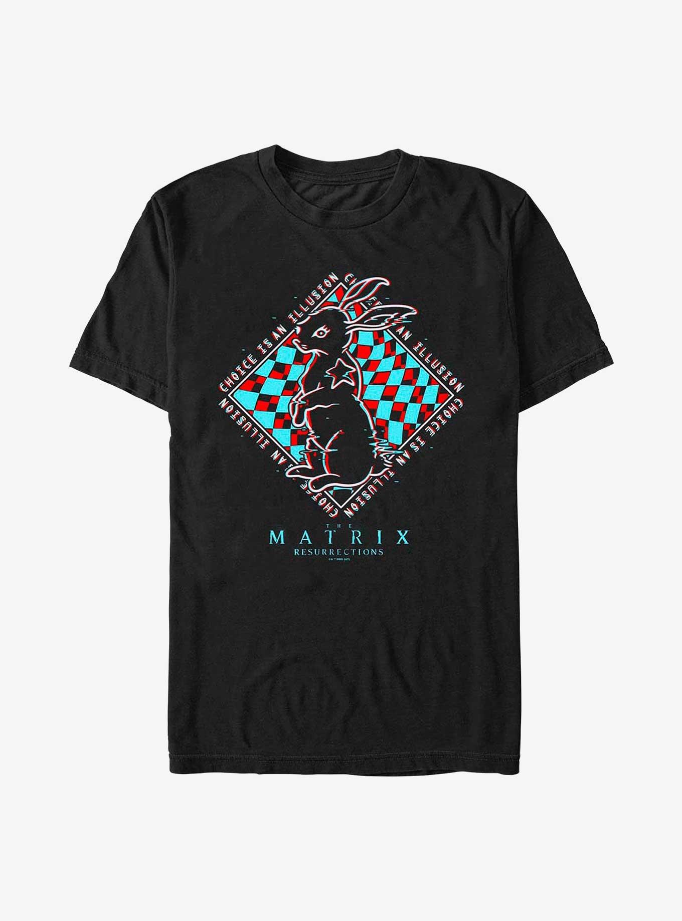 The Matrix White Rabbit T-Shirt, , hi-res