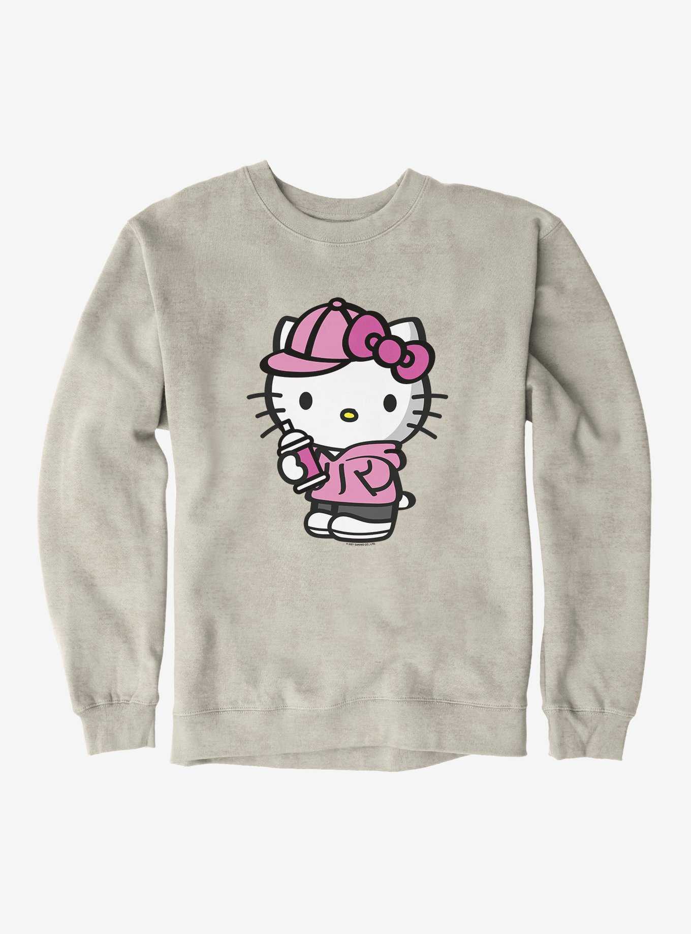 Hello Kitty Pink Front  Sweatshirt, , hi-res