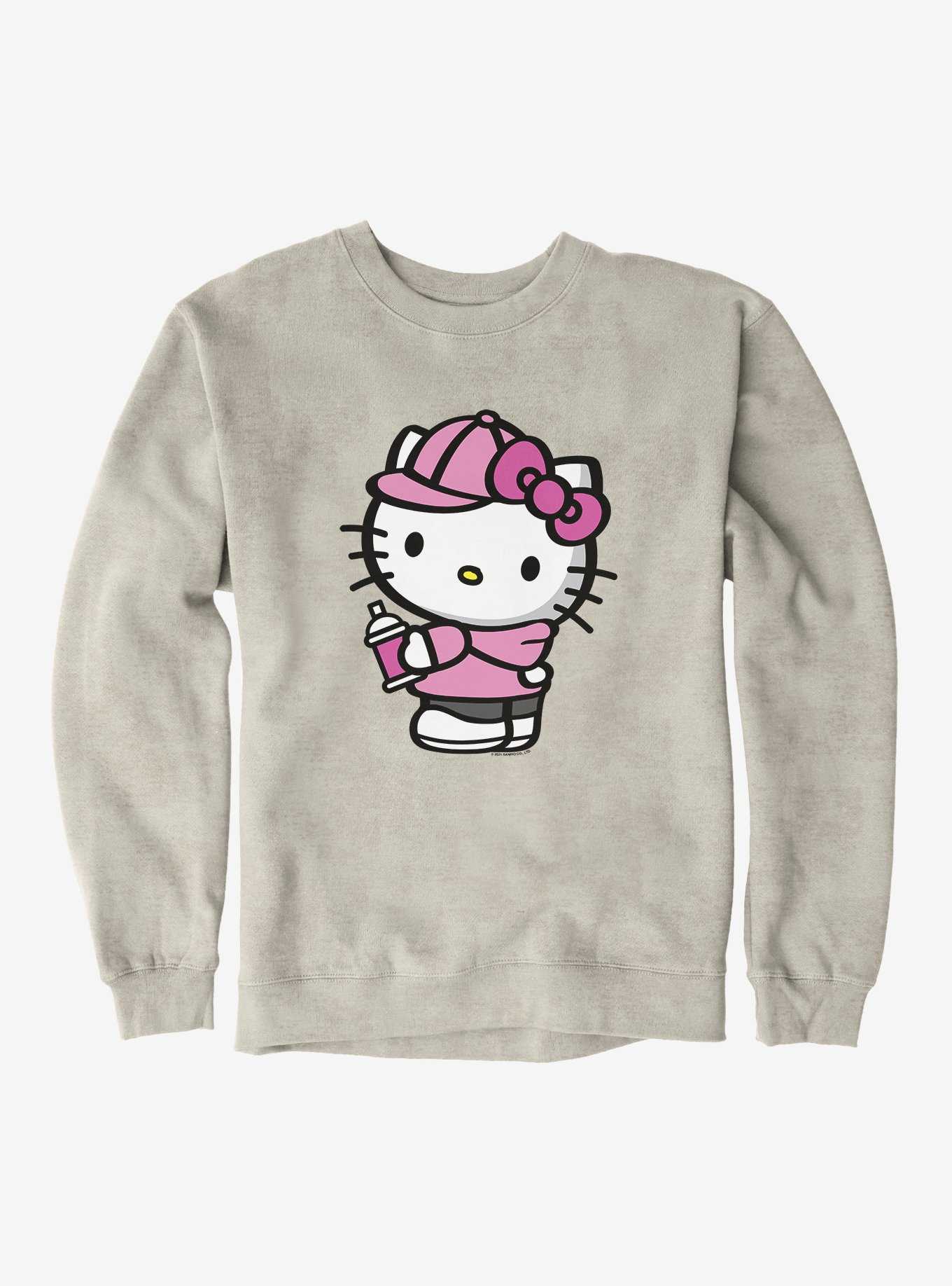 Hello Kitty Pink Side  Sweatshirt, , hi-res