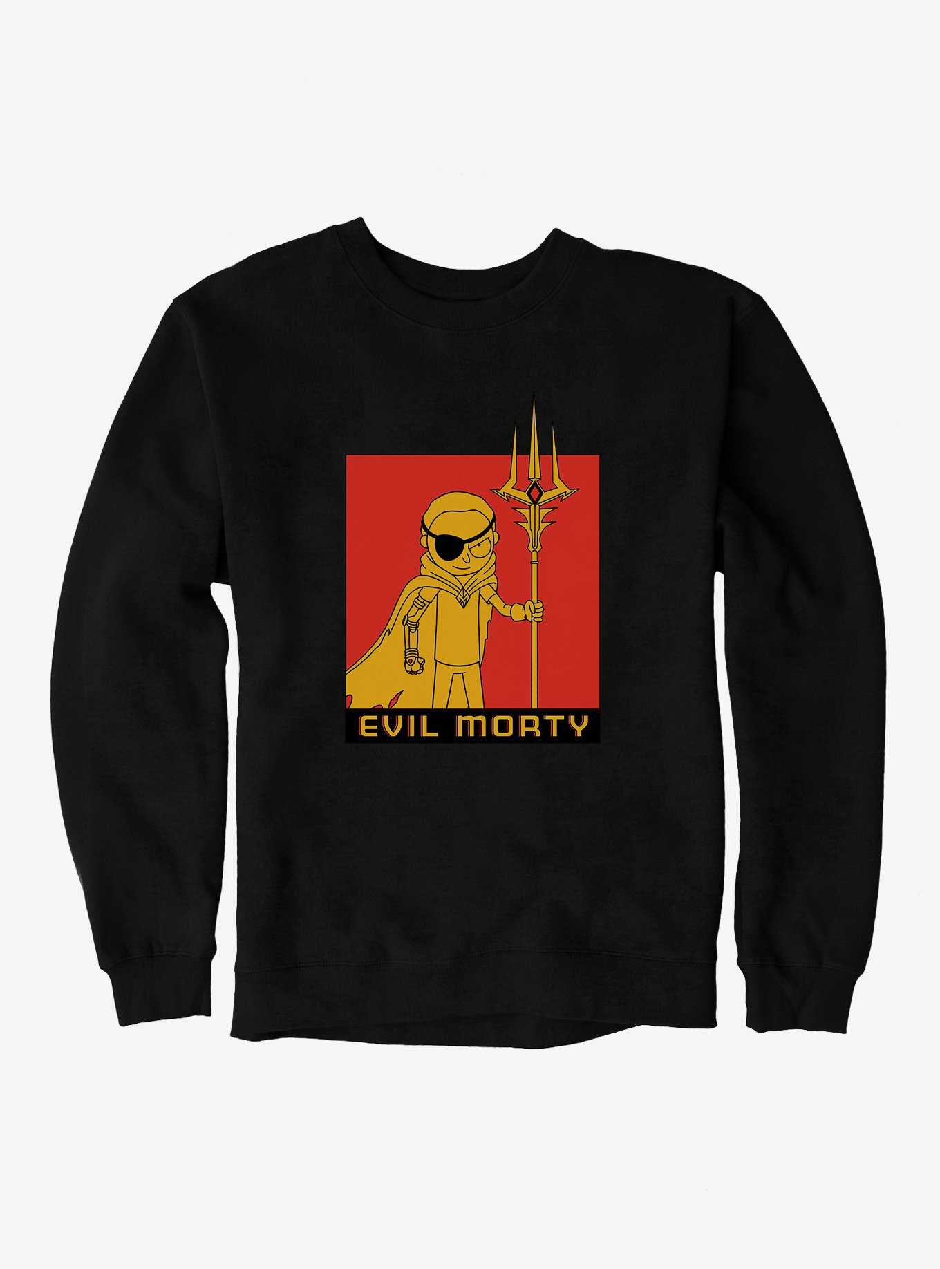 Rick And Morty Evil Morty Sweatshirt, , hi-res