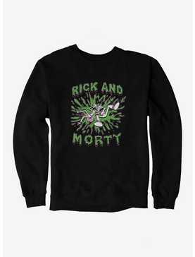 Rick And Morty Splatter Sweatshirt, , hi-res