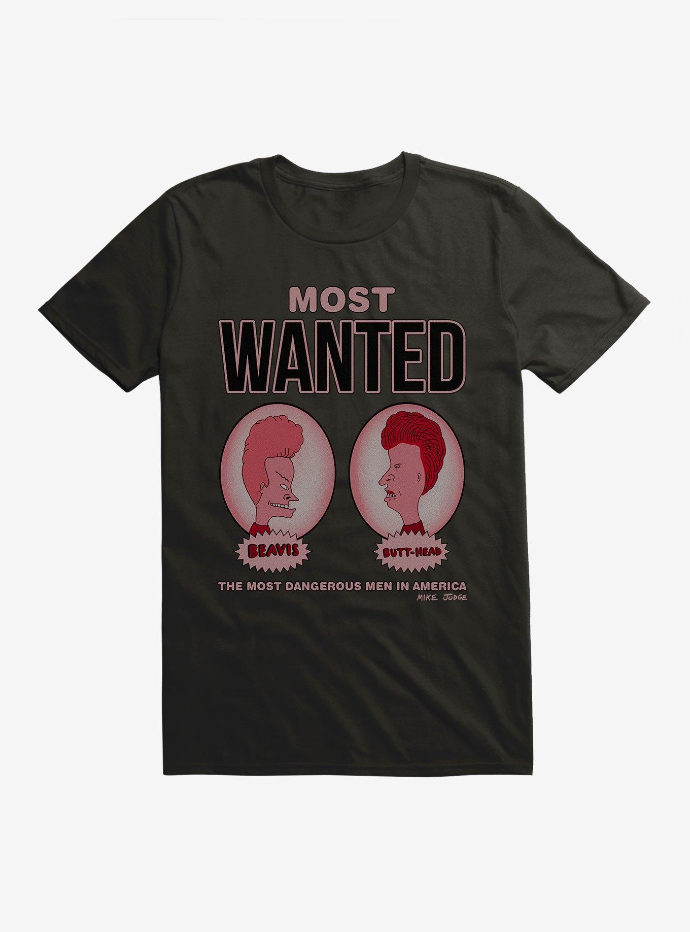 Beavis And Butthead Most Wanted T-Shirt, , hi-res