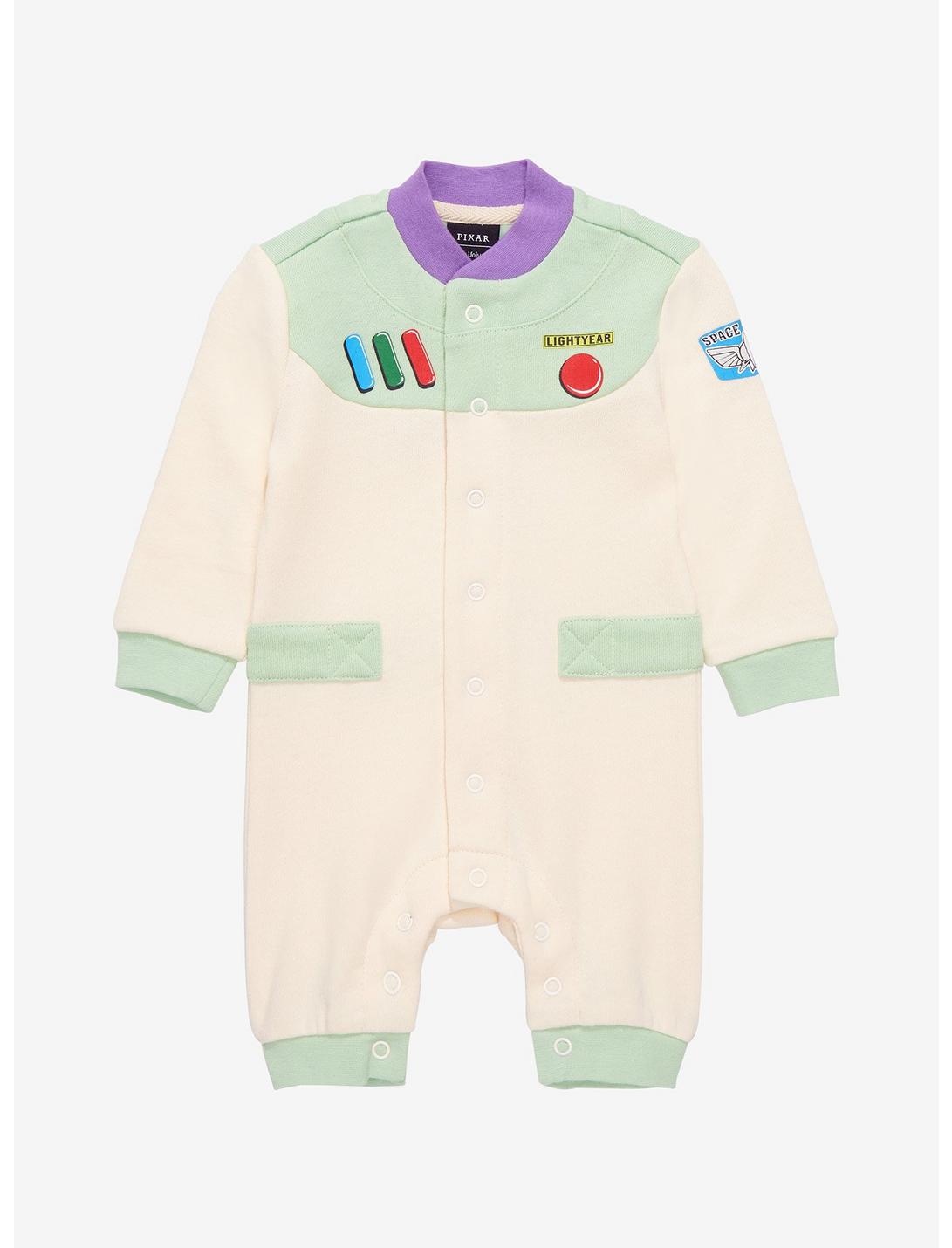 Disney Pixar Toy Story Buzz Lightyear Spacesuit Infant One-Piece - BoxLunch Exclusive  , LIGHT YEARS, hi-res