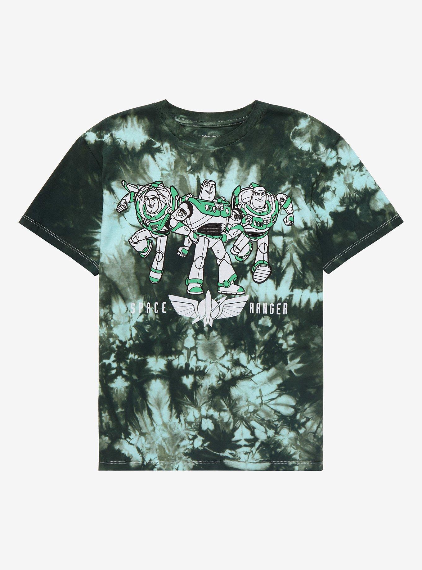 Disney Pixar Toy Story Buzz Lightyear Space Ranger Youth Tie-Die T-Shirt, TIE DYE, hi-res