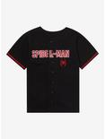 Marvel Spider-Man Miles Morales Toddler Baseball Jersey - BoxLunch Exclusive, CHARCOAL, hi-res