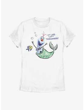 Disney Olaf Presents Ariel Mermaid Outfit Womens T-Shirt, , hi-res