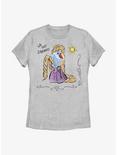 Disney Olaf Presents Rapunzel Outfit Womens T-Shirt, ATH HTR, hi-res