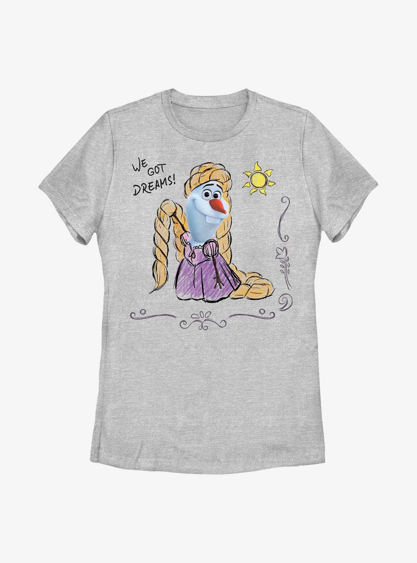 Disney Olaf Presents Rapunzel Outfit Womens T-Shirt, , hi-res